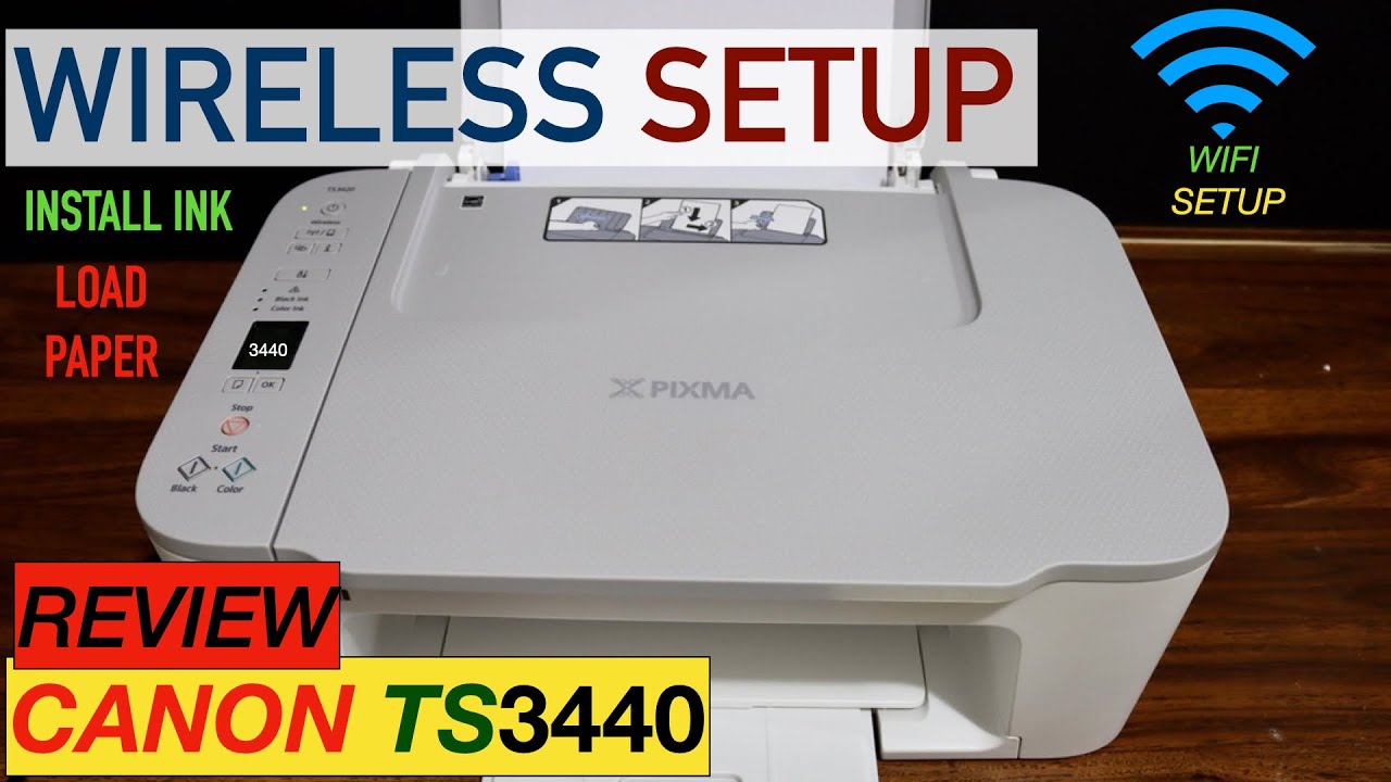 Canon ts3420 wifi setup