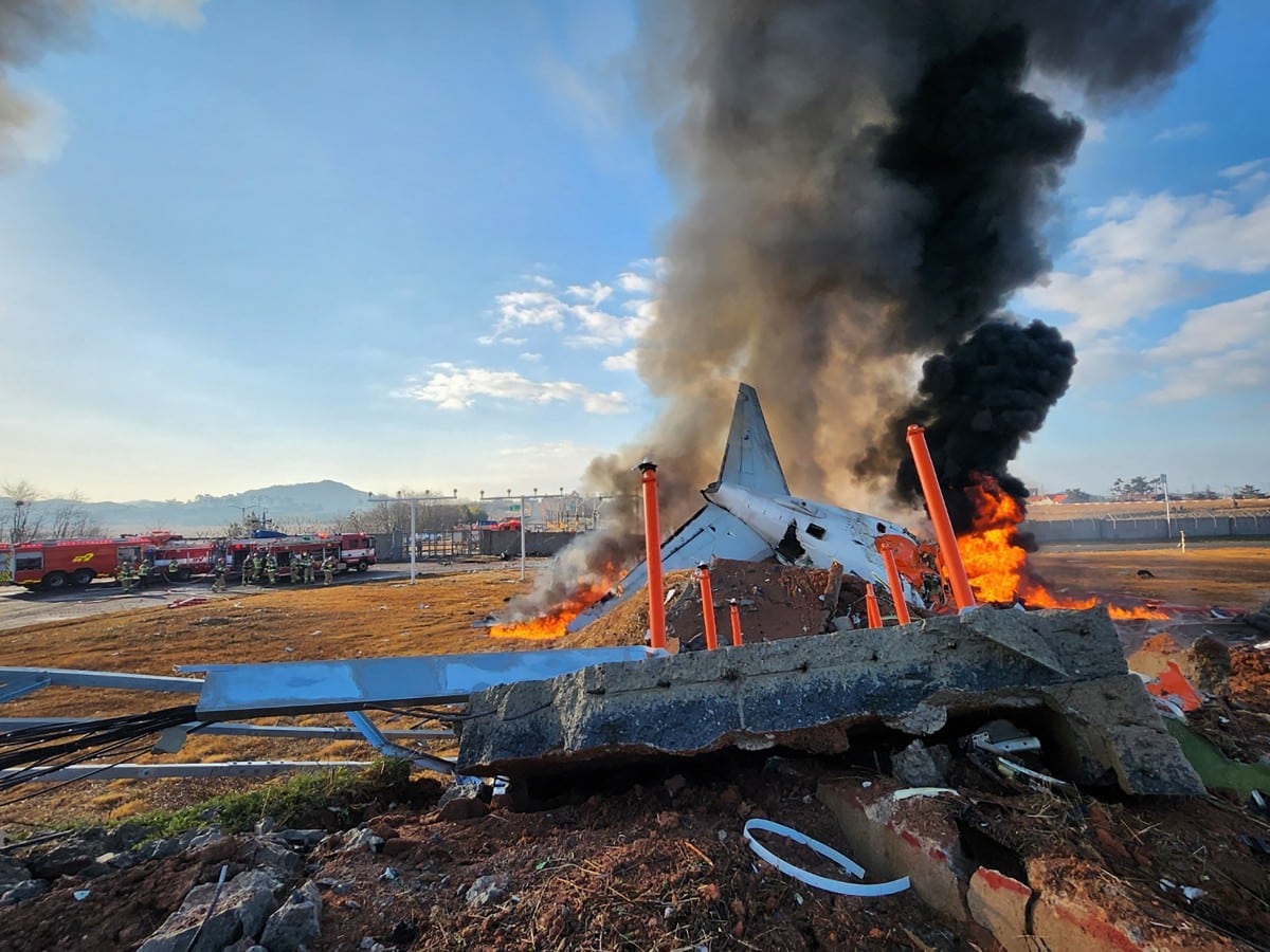 Jeju air plane crash